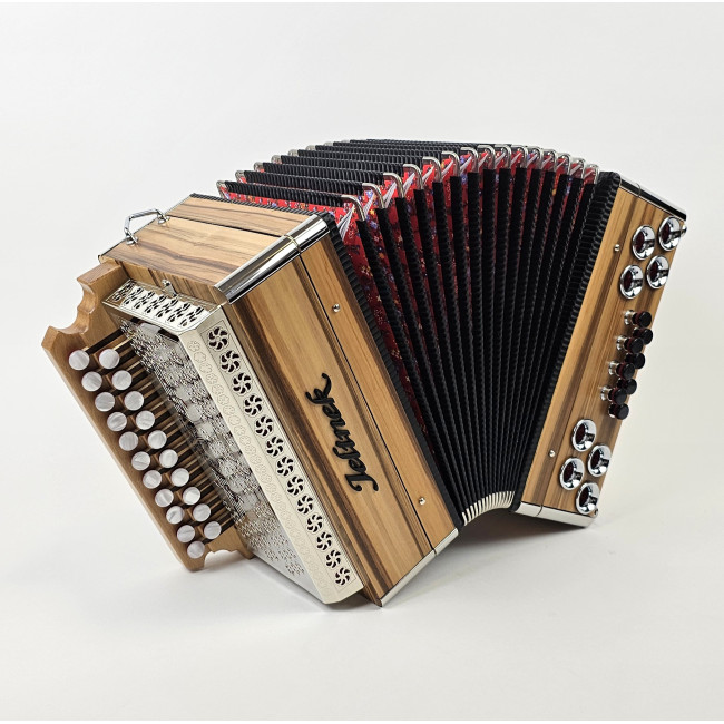 Heligonka Folk - Elegant 2 Orech satin 