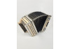 Dvojradová heligónka Jelinek – Prírodný javor s intarziou
