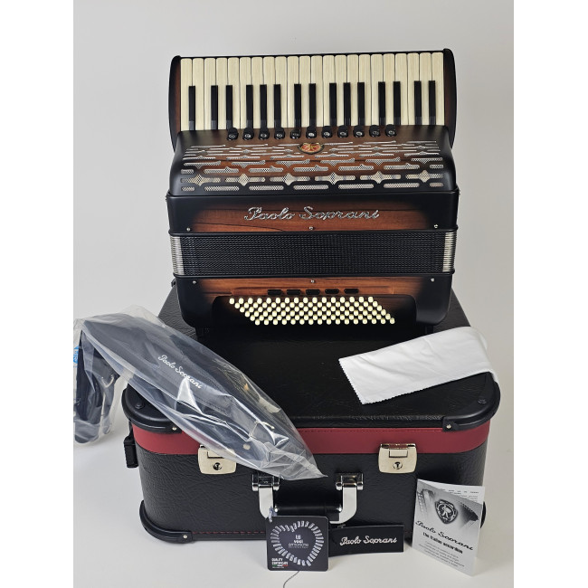 Paolo Soprani Professional – Slivkové drevo (Ladenie Musette)