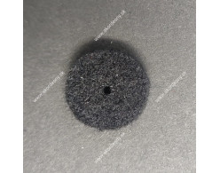 Filcové podložky pod gombíky s rozmerom 15 x 4 mm, farba čierna