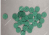 Filcové podložky pod gombíky s rozmerom 15 x 4 mm, farba zelená Filcové podložky pod gombíky s rozmerom 15 x 4 mm, farba zelená