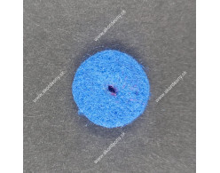 Filcové podložky pod gombíky s rozmerom 15 x 4 mm, farba modrá