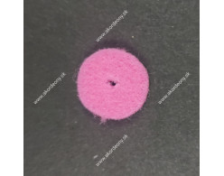 Filcové podložky pod gombíky s rozmerom 15 x 4 mm, farba ružová