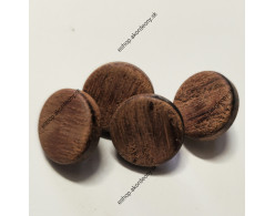 Gombík s priemerom 15 mm, farba: drevo kewazingo - bubinga