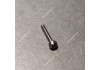 Kolíky na mech, okrúhla hlavička, poniklované, čierne, priemer 2,5 x 19 mm