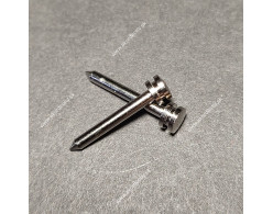Kolíky na mech, okrúhla hlavička, poniklované, priemer 2 x 19 mm