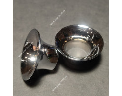 Ozvučník chrómovaný, 33/17 x 16 mm