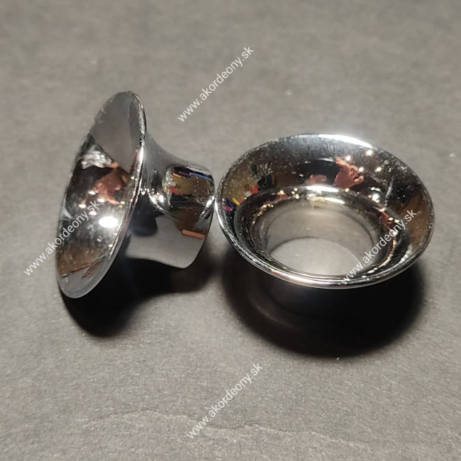 Ozvučník chrómovaný, 30/16 x 15 mm