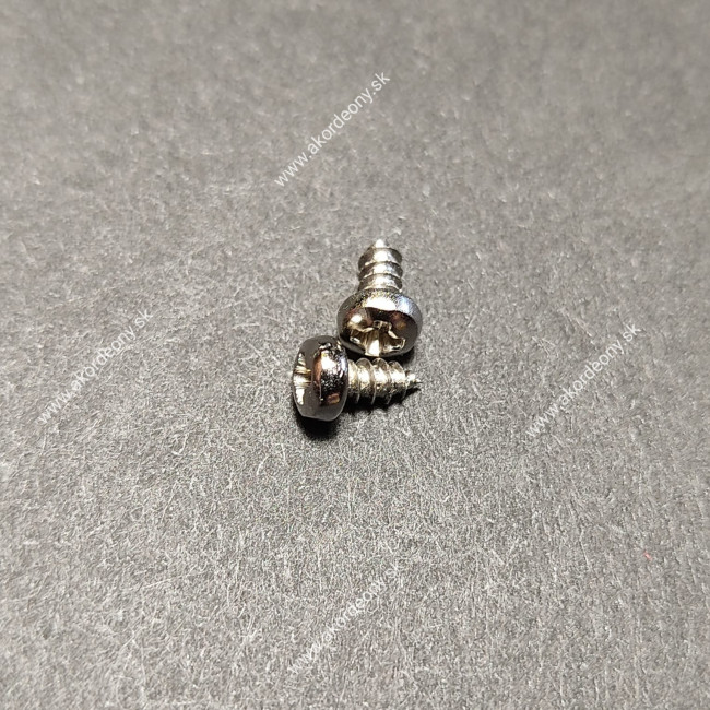 Skrutky samorezné krížové 2,2 x 4,5 mm