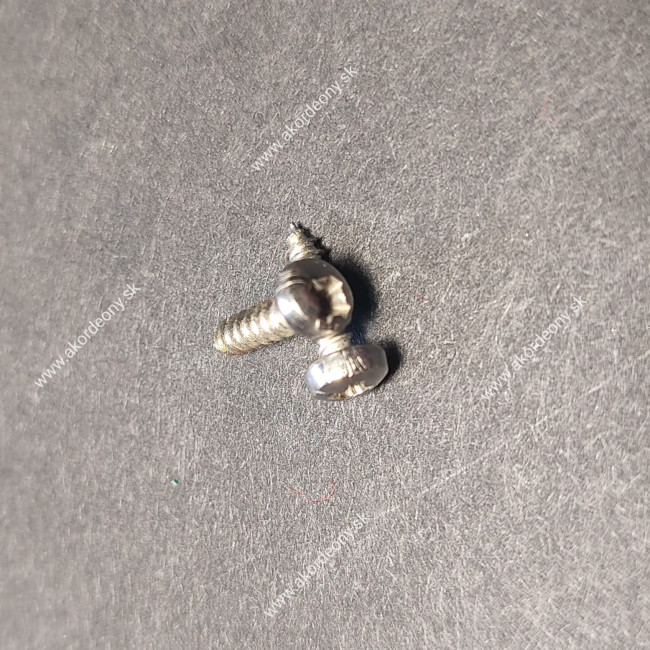 Skrutky samorezné krížové 2,2 x 8 mm