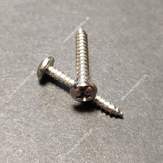Skrutky samorezné krížové 2,9 x 19 mm